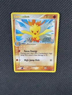 NM Combusken Stamped Reverse Holo 16/100 Crystal Guardians Pokemon Card 2006 - Image 4