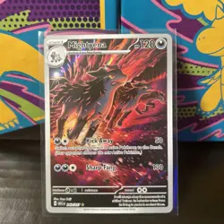 Mightyena 243/217 IR Ascended Heroes NM Pokemon tcg card full art illustration - Image 1
