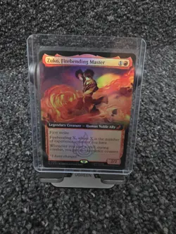 MTG Zuko, Firebending Master (Extended Art) Foil [M 0200] - NM - Avatar - Image 1