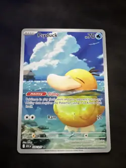 Psyduck 226/217 Illustration Rare 2026 Pokemon Ascended Heroes Full Art Card NM+ - Image 2