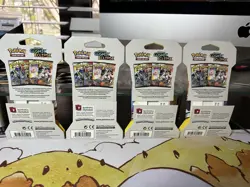 EMPTY Cosmic Eclipse Sleeved Booster Pack Art Set NO CARDS For Display Pokemon - Image 2