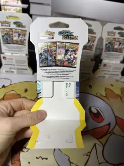 EMPTY Cosmic Eclipse Sleeved Booster Pack Art Set NO CARDS For Display Pokemon - Image 3