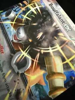 Bouffalant ex 077/086 SV White Flare Double Rare Holo Pokemon TCG Card NM - Image 4