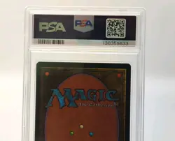 PSA GRADED 8 - 1994 Magic The Gathering Scrubland Revised Edition Card - Image 5