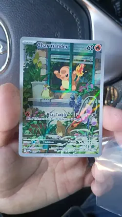 Charmander 044 Pokemon Center Exclusive promo Scarlet & Violet 151 Promo Cards - Image 1