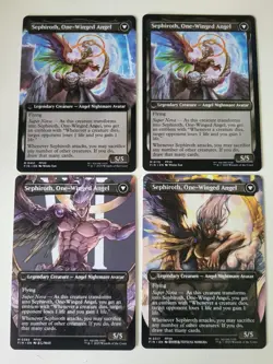 Playset Sephiroth Fabled Soldier / MTG x Final Fantasy / 4x Cards NM ENG - Image 2