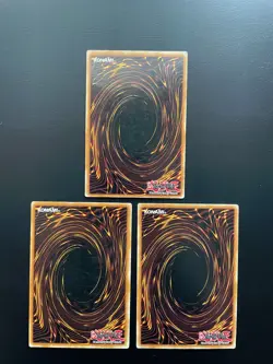 Yugioh Solar Flare Dragon SD3-EN008 1st Edition Common Damaged X3 - Image 2