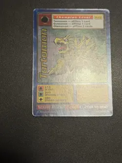 Digimon Dolphmon St-35S Chase Holo Bandai Digi Battle Card - Image 4