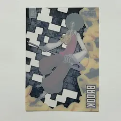 S4023 Brook No.09 Japanese One Piece Movie Stampede Promo Clear Card - Image 2