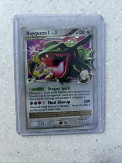 Rayquaza C LV.X DP47 pokemon cards TCG Diamond and Pearl Holo - Image 1
