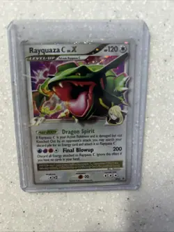 Rayquaza C LV.X DP47 pokemon cards TCG Diamond and Pearl Holo - Image 2