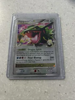 Rayquaza C LV.X DP47 pokemon cards TCG Diamond and Pearl Holo - Image 3