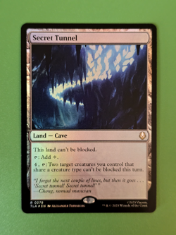 MTG: Avatar the Last Airbender (TLA) 278 - Secret Tunnel - Foil - Image 1