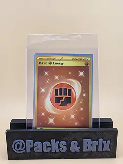 Basic Fighting Energy Gold Pokemon Scarlet & Violet Base 258/198 NM - Image 1