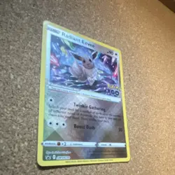 Pokemon Radiant Eevee GO Radiant Rare Promo Holo SWSH230 90 HP 50 Attack - Image 2