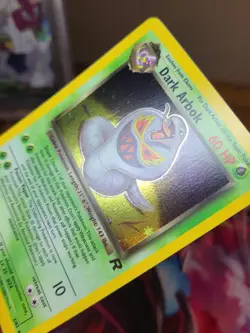 Arbok 2/82 Team Rocket Holo Error Card "23000" Date Vintage Pokemon TCG - Image 4