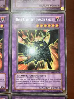 Dark Blade The Dragon Knight RDS-EN035 1st Ed Ultimate X2 Ultra Rare X4 YuGiOh! - Image 5