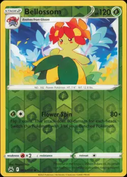 Pokemon - Bellossom #003/159 - Crown Zenith Reverse Holo - Image 1