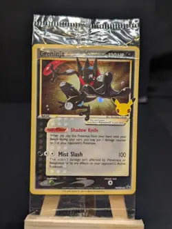 *SEALED* Pokemon Greninja Gold Star SWSH144 Sword & Shield Promo Holo - Image 1