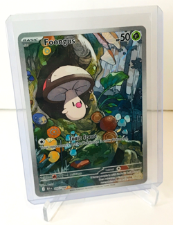 Foongus 095/086 Holofoil Illustration Rare SV: Black Bolt Pokemon TCG 🔥📈 - Image 3