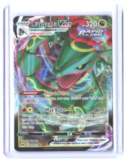 Rayquaza VMAX 102/159 Holo VMAX Rare Crown Zenith Pokemon Holo Near Mint - Image 1