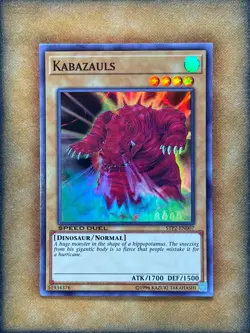 Yugioh Kabazauls STP2-EN007 Super Rare Speed Duel NM - Image 1