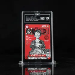 TAG 10 GEM MINT ONE PIECE LUFFY ST21-014 SR MAG VOL.20 PROMO JAPANESE 2025 - Image 1