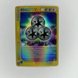 Boost Energy 145/147 NM Reverse Holo E Reader Vintage Aquapolis Pokemon Card! - Image 1