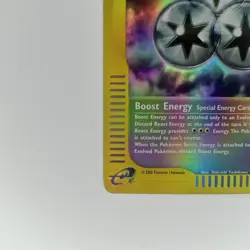 Boost Energy 145/147 NM Reverse Holo E Reader Vintage Aquapolis Pokemon Card! - Image 5