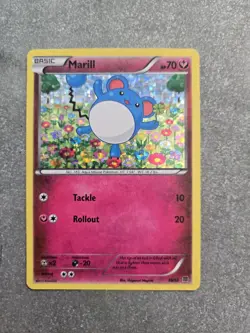 Pokemon TCG Card McDonald's Promo 2015 - Marill 10/12 Holo - Image 2