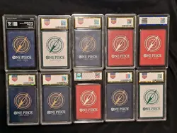One Piece Chinese & Japanese Cards, Chinese Graded Slabs Lot - Image 2