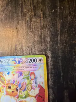 Prismatic Evolutions Eevee EX 174 Promo Card Super Premium Collection - Image 3