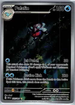 Palafin 225/091 SV: Paldean Fates - Pokemon Card - NM - Image 1