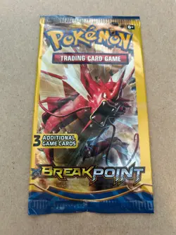Lot of 2 Pokemon XY Breakpoint 3 Card Mini Booster Packs - Image 1