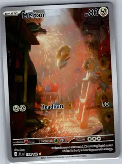 Meltan 179/162 SV05: Temporal Forces - Pokemon Card - NM - Image 1