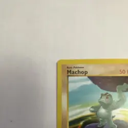 Pokemon Machop 50 HP Base Set Shadowless Common Regular 052/102 1999 TCG Card - Image 2