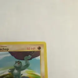 Pokemon Machop 50 HP Base Set Shadowless Common Regular 052/102 1999 TCG Card - Image 3