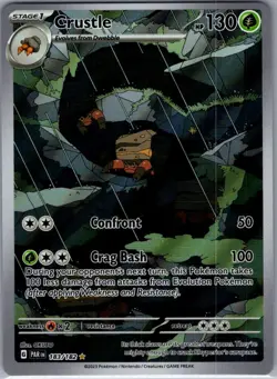 Crustle 183/182 SV04: Paradox Rift - Pokemon Card - NM - Image 1