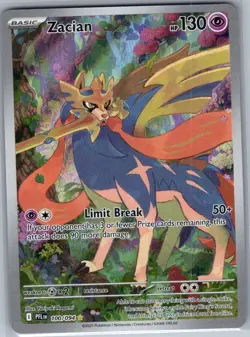 Zacian 100/094 ME02: Phantasmal Flames - Pokemon Card - NM - Image 1