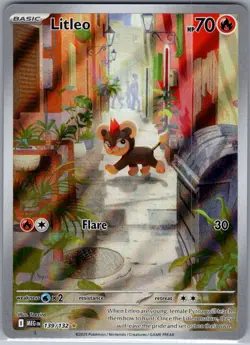 Litleo 139/132 ME01: Mega Evolution - Pokemon Card - NM - Image 1