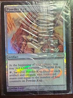 MTG DCI Promo Foil - Powder Keg - SEALED MINT - Urza's Destiny - Image 1