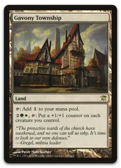 Gavony Township #239 (LP) Innistrad ISD Magic MTG - Image 1