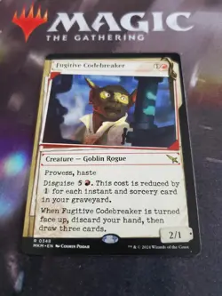 Mtg. 2x Fugitive Codebreaker. Showcase. Murders at Karlov Manor. Pack Fresh - Image 1