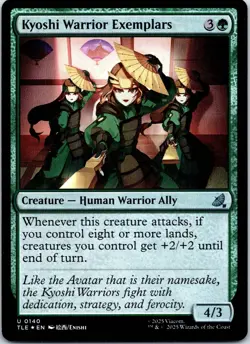 Kyoshi Warrior Exemplars U Avatar: The Last Airbender: Eternal-Legal 140 NM - Image 1