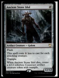 Commander 2018 #53 Ancient Stone Idol - Image 1