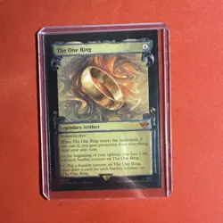 Wizards of the Coast The One Ring Showcase Scrolls Foil Artifact Mythic 697 MTG - Image 3