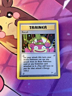 Recall - 116/132 [Gym Heroes] Pokemon TCG - Uncommon Trainer - Vintage - LP - Image 1