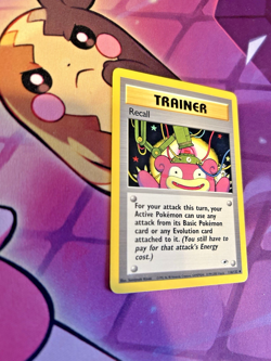 Recall - 116/132 [Gym Heroes] Pokemon TCG - Uncommon Trainer - Vintage - LP - Image 2