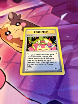 Recall - 116/132 [Gym Heroes] Pokemon TCG - Uncommon Trainer - Vintage - LP - Image 3