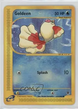 Goldeen Pokemon e-Card Series Expedition #111 2002 - Image 1